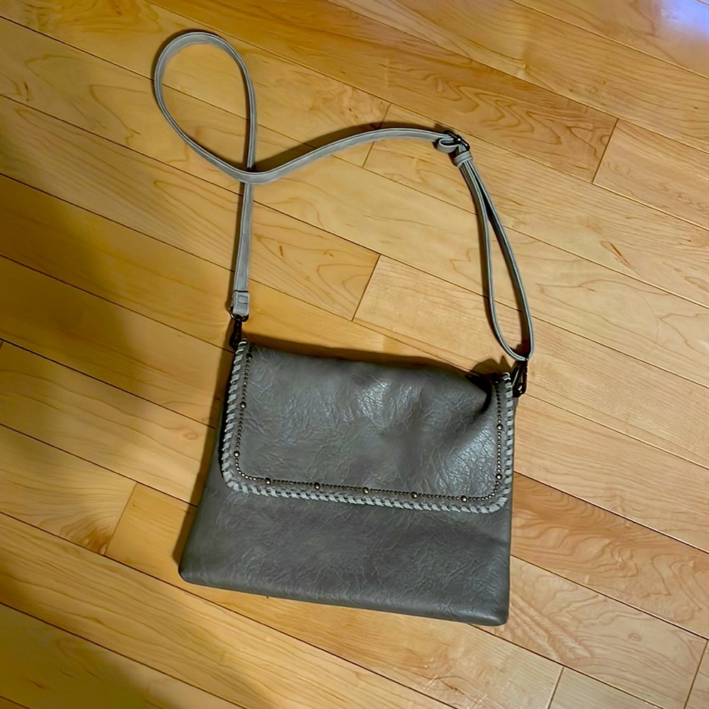 Leather crossbody